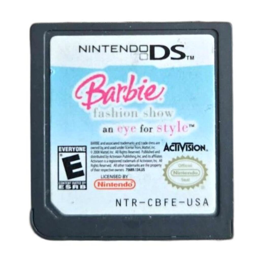 Barbie Fashion Show: An Eye for Style Nintendo DS 3DS (Cartridge Only) Tested